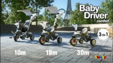 Scopri il triciclo evolutivo Baby Driver 