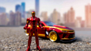 Jada Toys - Marvel Iron Man Chevy Camaro SS del 2016 in scala 1:24 Jada Toys - Marvel Iron Man Chevy Camaro SS del 2016 in scala 1:24