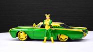 Jada Toys - Marvel Loki Ford Thunderbird in scala 1:24 Jada Toys - Marvel Loki Ford Thunderbird in scala 1:24